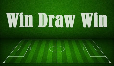 win draw win